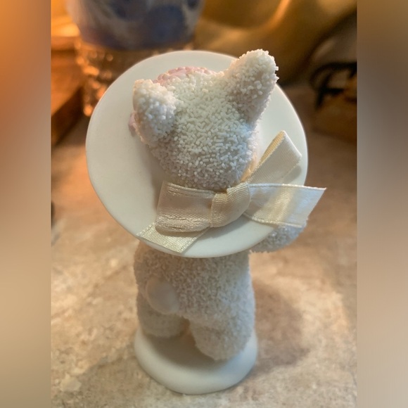 DEPT. 56-SNOWBUNNIES BONNETS & BOWS 4 1/4" Easter Egg - Picture 2 of 8